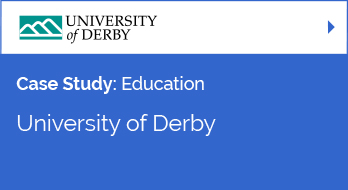 University of derby button