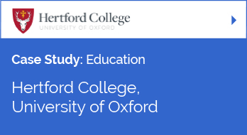 Hertford college, university of oxford button