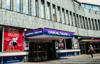Churchill theatre front of house